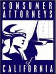 Consumer Attorneys of California Badge
