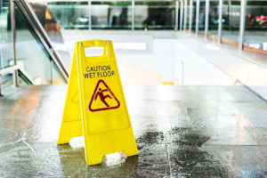 Slip and fall lawsuit.