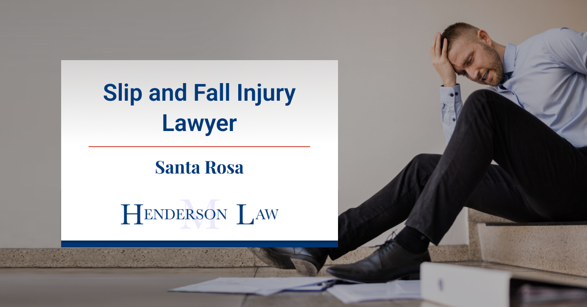 Santa Rosa trip and fall lawyer