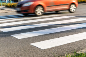 pedestrian car accident